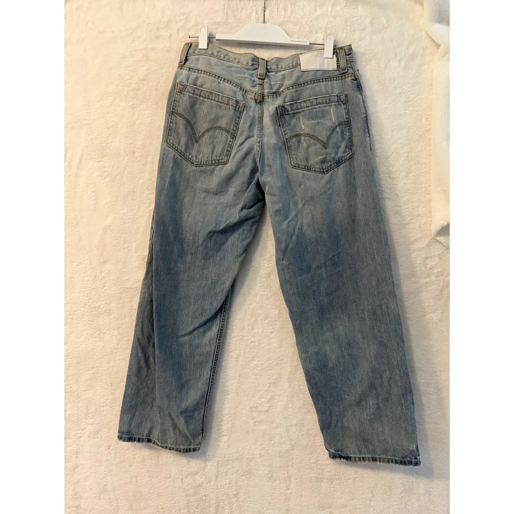 Levi's SilverTab Baggy Jeans Mens 32x28 Light Wash Denim 90s Skater Streetwear